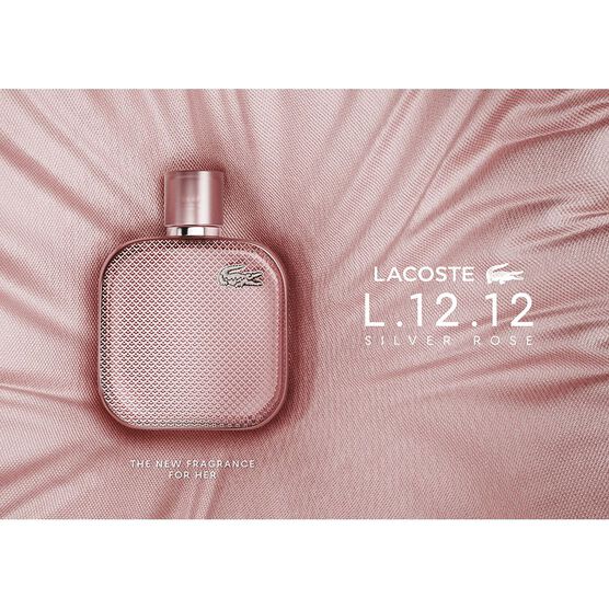 Perfume Lacoste L.12.12 Silver Rose Feminino Eau de Parfum